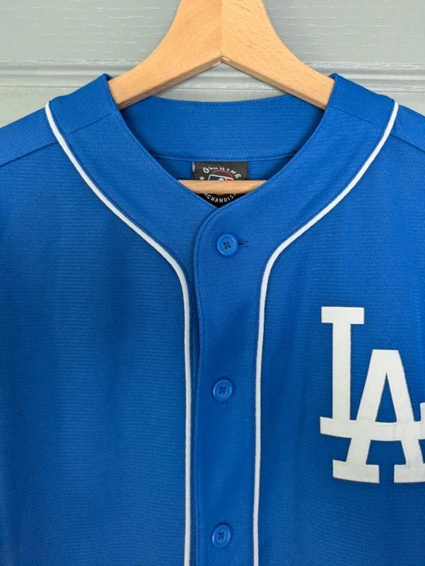 Blauwe Los Angeles Dodgers honkbalshirt Maat S nieuw officieel licentie van de – photo 4